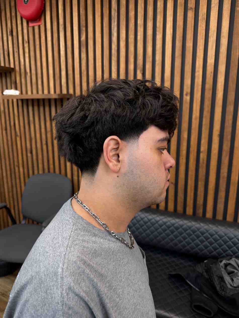 Men's haircut 6 at L.A. Men's Grooming Room, Hampton Bays NY