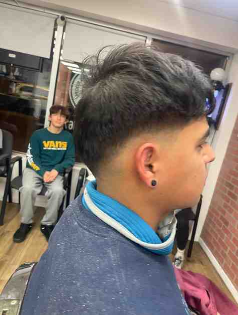 Men's haircut 5 at L.A. Men's Grooming Room, Hampton Bays NY