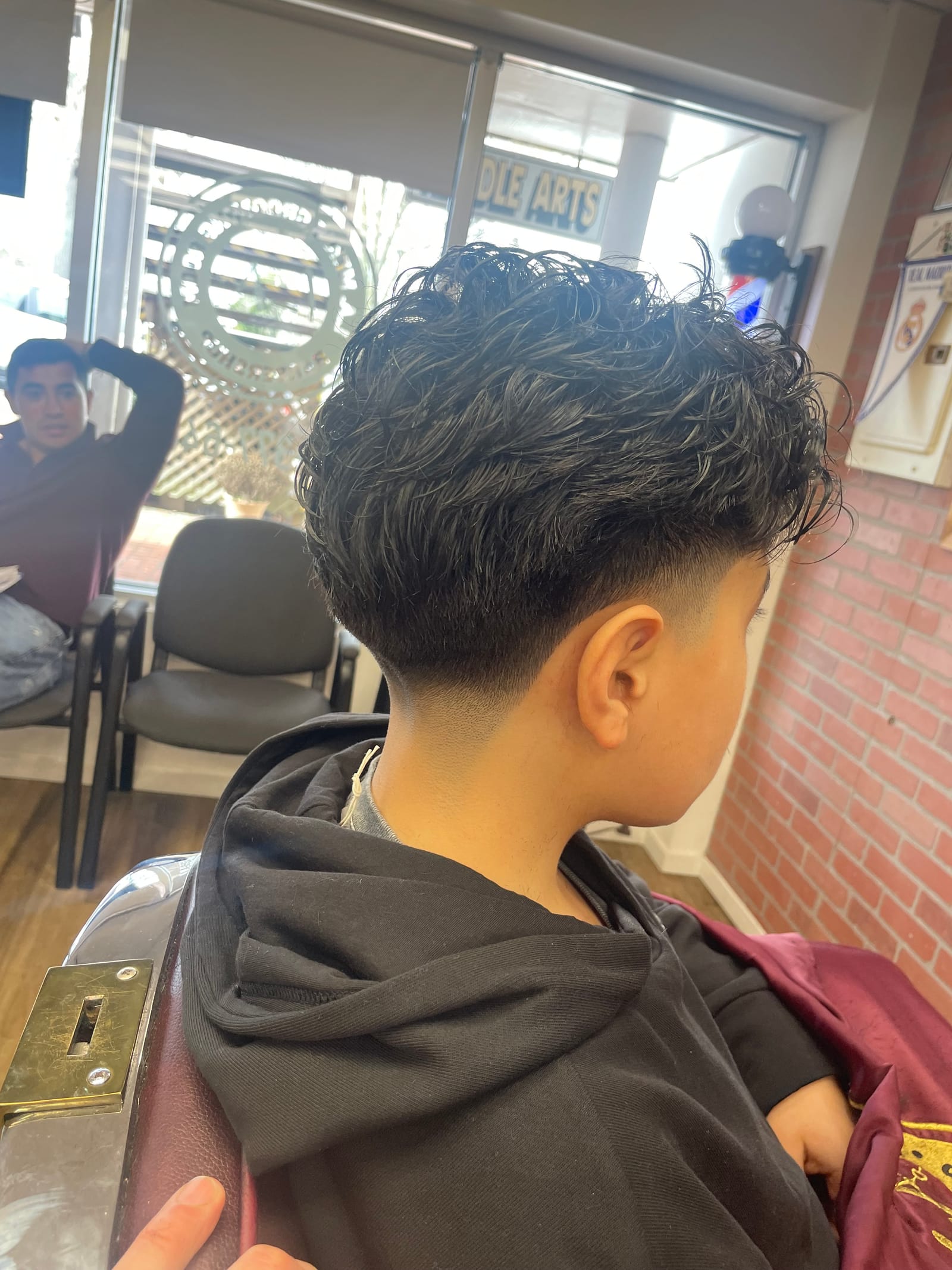 Men's haircut 8 at L.A. Men's Grooming Room, Hampton Bays NY