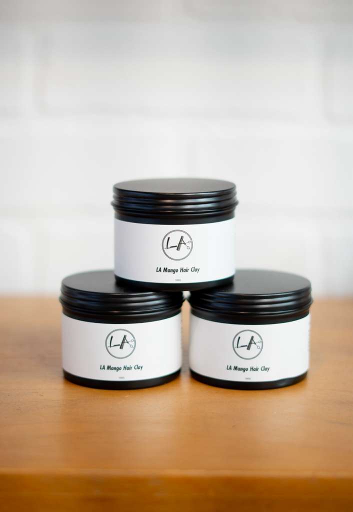 LA Mango Hair Clay — men's grooming product by L.A. Men's Grooming Room