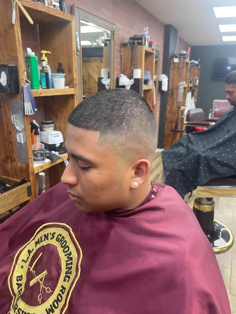 High Skin Fade — after the haircut